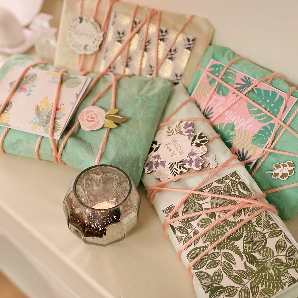 Packaging up my Poshmark sales!